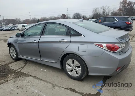 2015 Hyundai Sonata Hybrid из США, поврежденный, VIN KMHEC4A4XFA130422